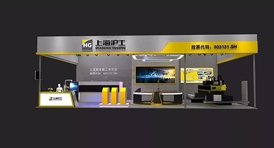 Ag亚洲集团2018重庆立嘉国际智能装备展览会展位效果图