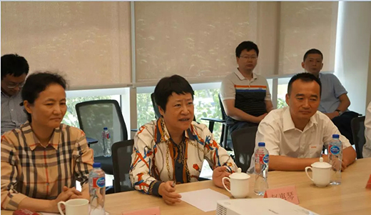 上海市青浦戋戋委书记赵惠琴带队莅临Ag亚洲集团调研